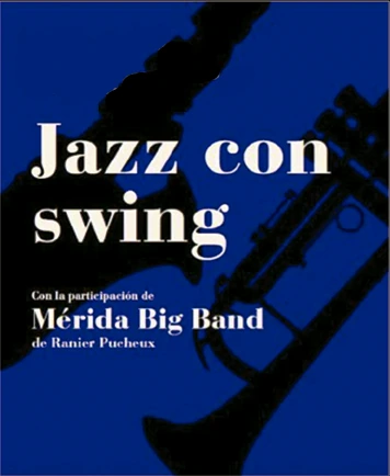 Cartel del programa Jazz con swing