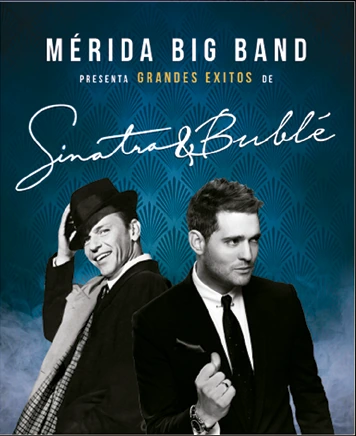 Cartel del homenaje a Sinatra y Bublé